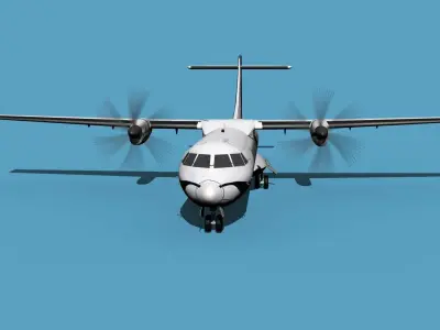 ATR  ATR-72-600 Olympic 3D model