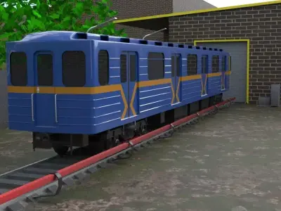 81-7081 Low Low-poly 3D model