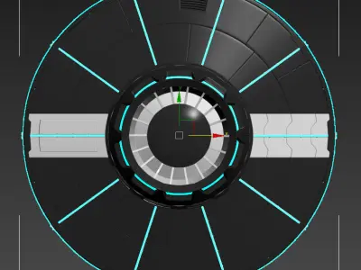 Alien UFO  3D model