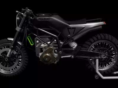 Husqvarna Svartpilen Low-poly 3D model