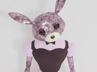 Rabbit Animatronic 3D model