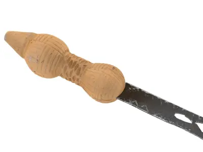 Akrafena Sword Low-poly 3D model