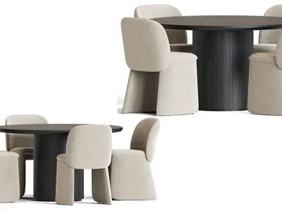 Dining Set 101 3D model