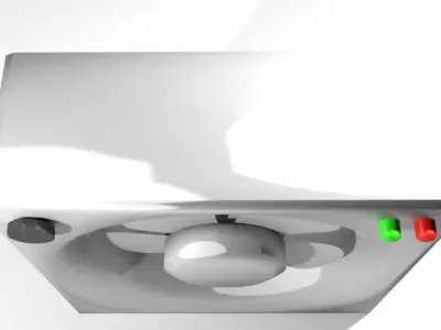 Fan - Boxer 3D model