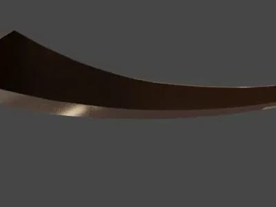  pirate sword Low-poly 3D model
