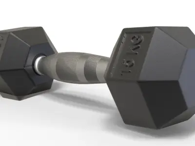 Dumbbells dumbbell 3D model