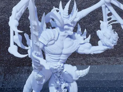 Daemon Prince  3D print model