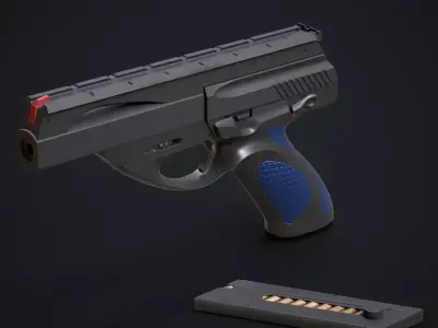 game ready Beretta Neos Low-poly 3D model