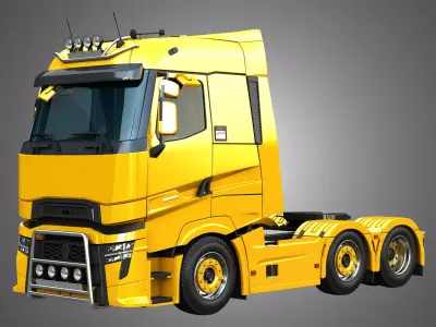 T520 - High Range Truck 3D model
