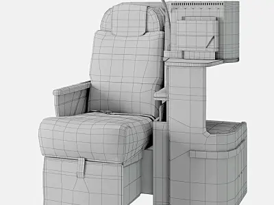 VIP class ai-chair 3D model
