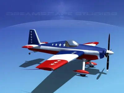 Extra Flugzeugbau EA300S  V04 3D model