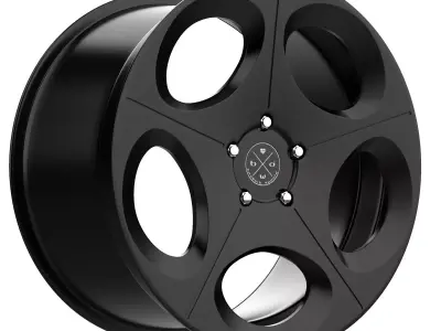 Blaque Diamond bd77 wheel  3D model