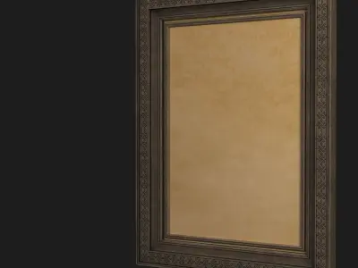picture wood 3D model
