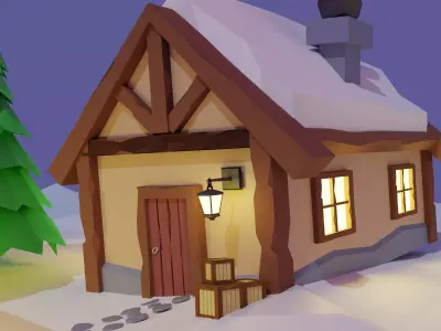 VibePoly 3D Free low-poly 3D model