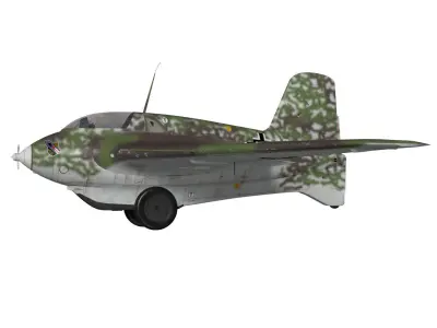 Messerschmitt Me163 Komet 3D model purchase
