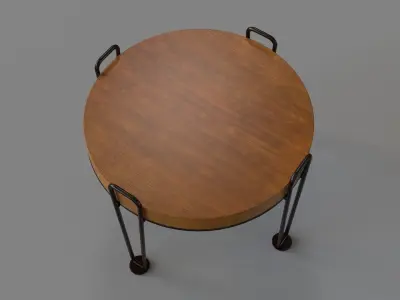 Ojai Side Table 3D model
