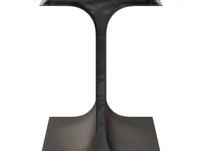 CB2 Ipsilon and I Beam side tables 3D model