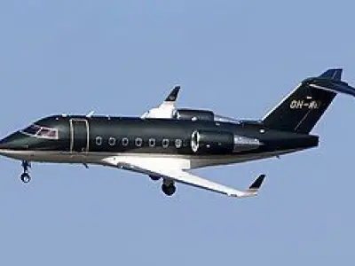 Bombardier Challenger 3D model