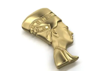 Nefertiti Pendant 3D print model