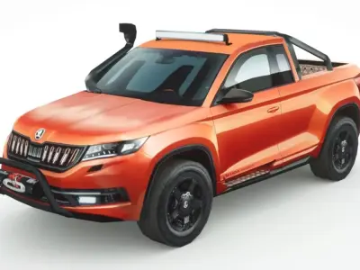 Skoda Mountiaq 2020 Low-poly 3D model