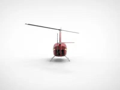 Helicopter R66 Turbine 3D model