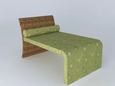 Long chair Free 3D model