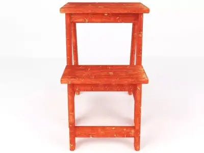 stool 3D model buy