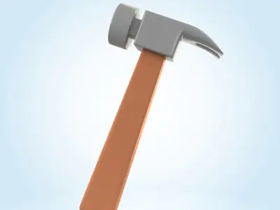 Claw Hammer 3D model