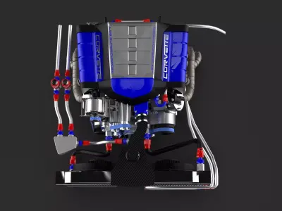LS9 ZR1 nitro 3D model
