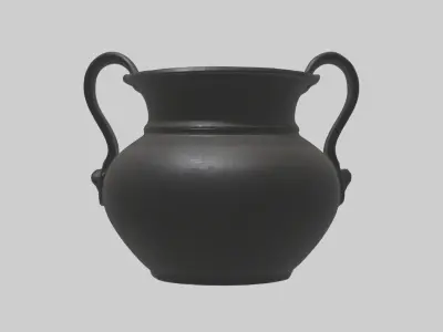 Ironpot Model Low-poly 3D model