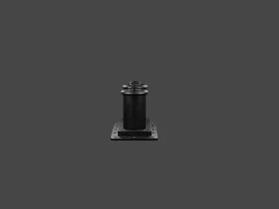 RMS Titanic Forecastle bollard free download  Free low-poly 3D model