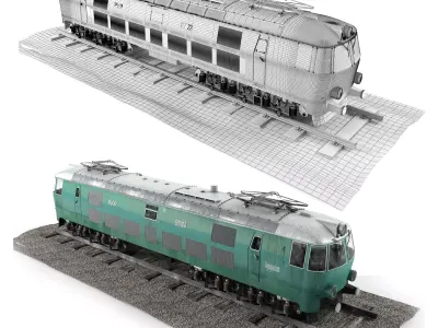 Pafawag 201E ET 22 Electric Train 3D model