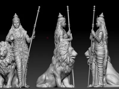 Bharat mata Artwork-68 3D print model