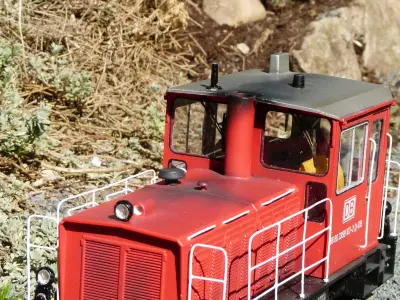 Diesellok der Inselbahn Wangeroog 3D model