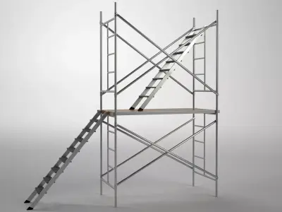 Scaffold tower 11 3D model