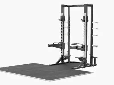 Technogym Half Rack Pure 3D model