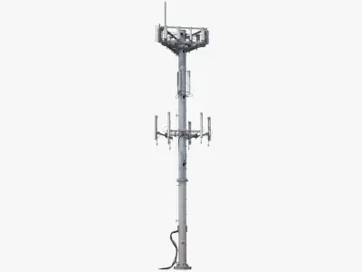 Cell Tower 3D model buy