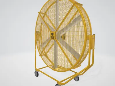 Big Ass Fans AirGo Tilting Fan 3D model