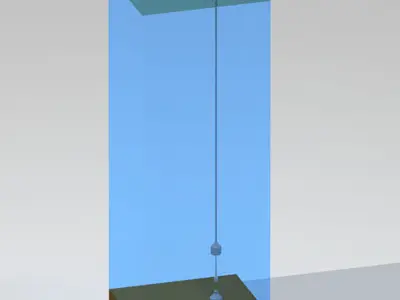Lower marine riser package cap 3D model