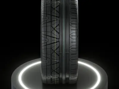 Nitto Invo 245 35 ZR19 3D model