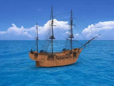 boat 5 3D print model