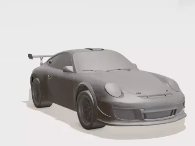 Zoomy Speedster Cute Cartoon 3D Printable Toy Car 3D print model