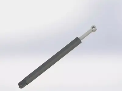 Hydraulic Cylinder Free 3D model by mustafazorlu06