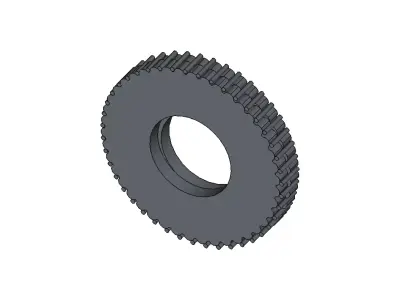 Hypocycloid Gear 3D model