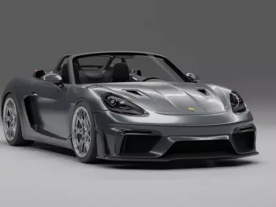 Porsche 718 RS 3D model