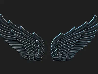 wings 01 3D model