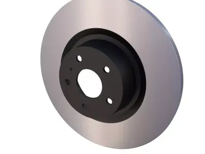 Brake Disk Low-poly 3D model