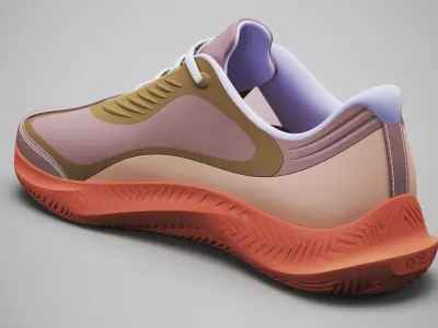 Sneaker - Training shoes  Free 3D model