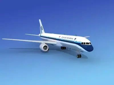 Boeing 757-200 Eastern Airlines 2 3D model