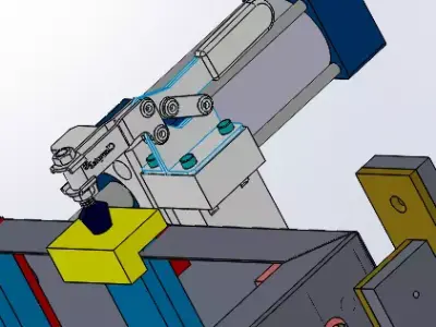 Skirt Panel Welding Assembly  3D model